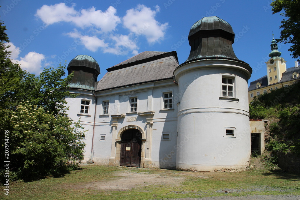 Lower castle in Fulnek, Czech republic