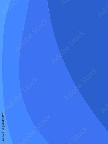 Fractal gradient background in bright blue