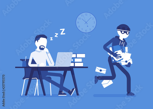 Stealing documents crime