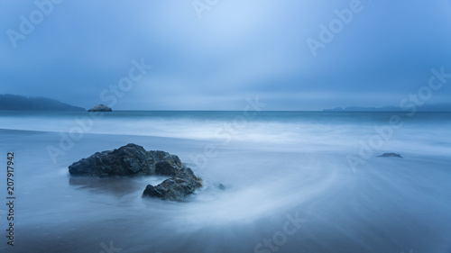 Dramatic Seascape with Rock © CEBImagery