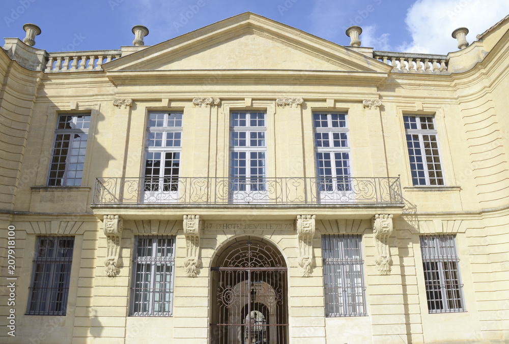 Obraz premium Ancienne mairie d'Uzès, Gard, France
