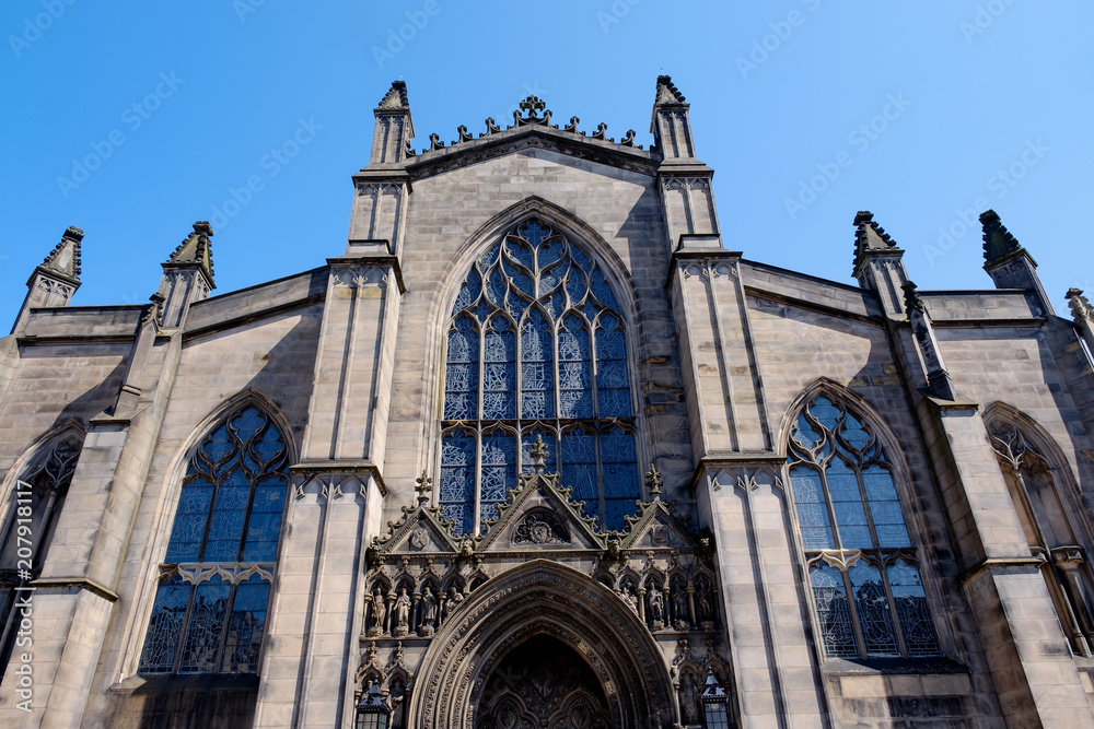 Die St.-Giles-Kathedrale in Edinburgh/Schottland
