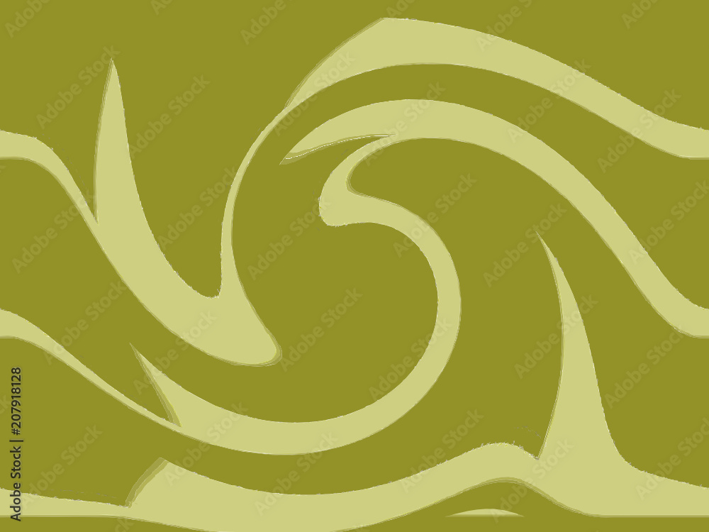 Obraz premium Fractal gradient background with spiral 