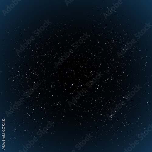 Space abstract vector background