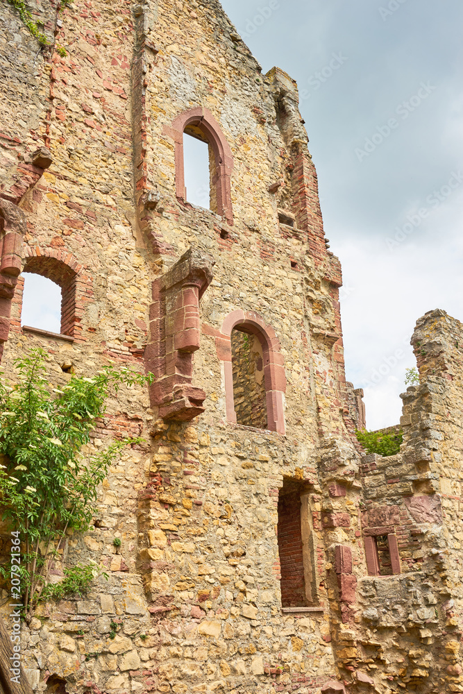 Ruin of german castle 
