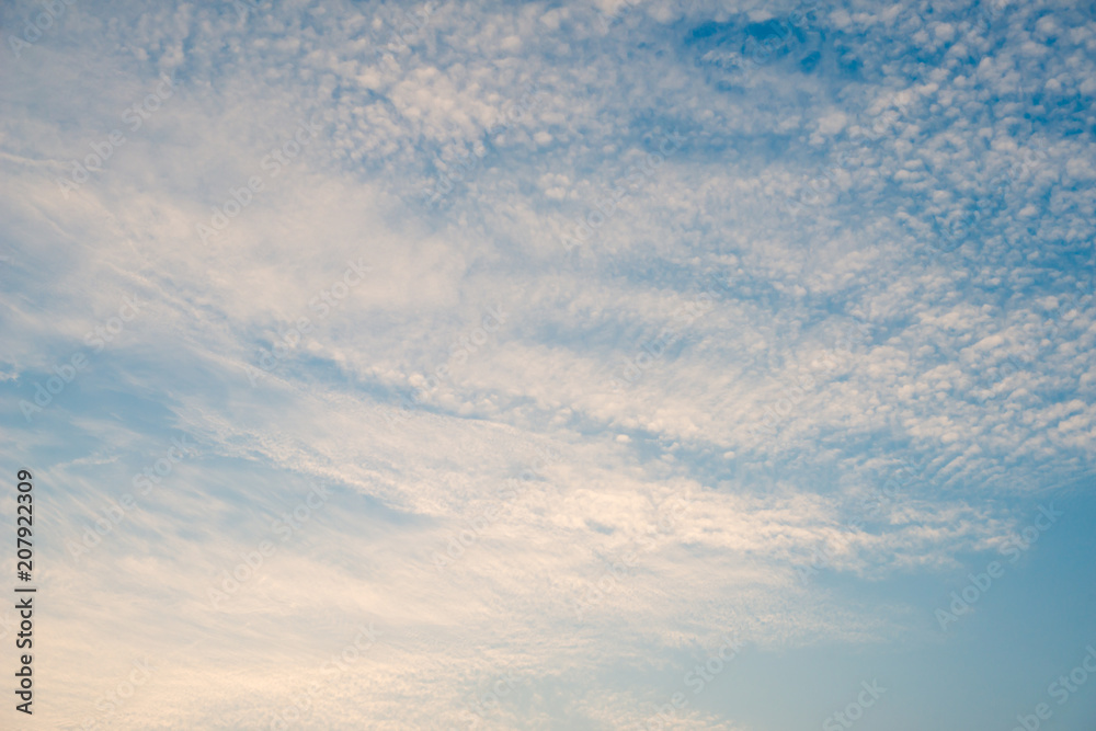 Fototapeta premium beautiful winter Cloudy sky texture