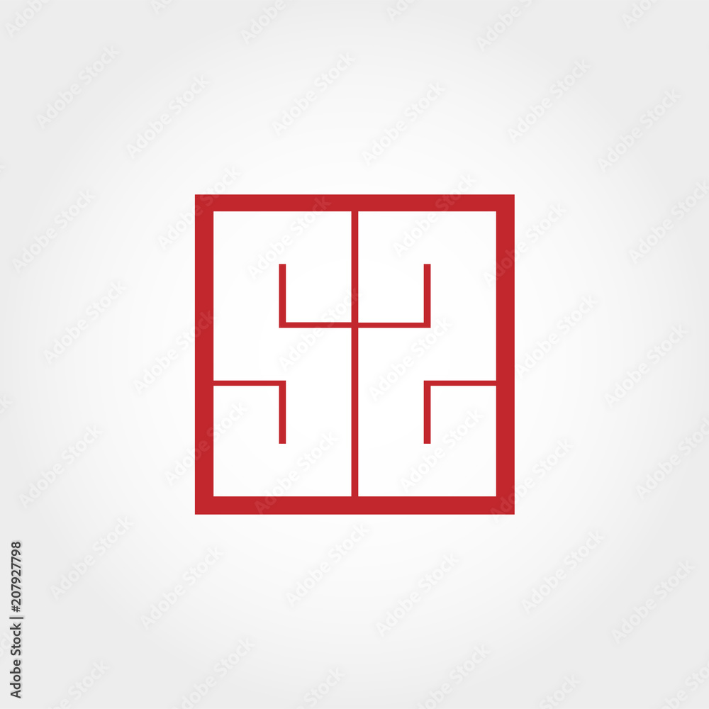 Initial Letter SZ Logo Template Vector Design Initial Letter SZ Logo Template Vector Design