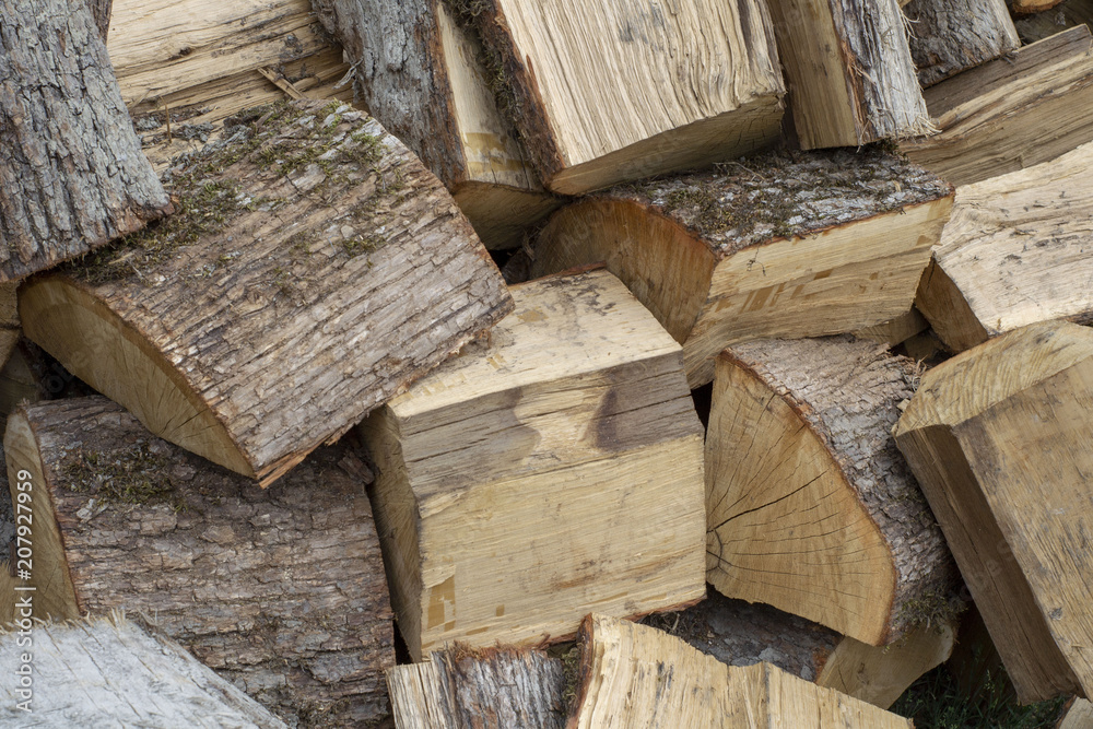 Simple photo background image of dry birch logs Simple photo background image of dry birch logs