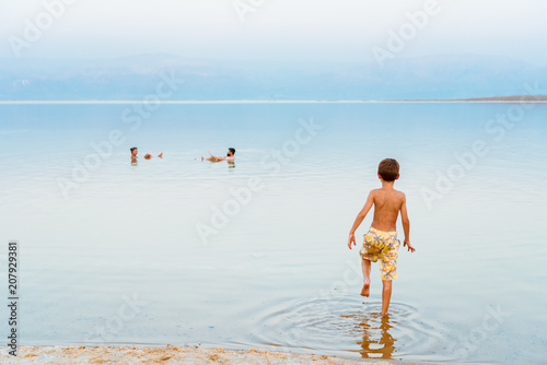 Family vacation at Dead sea