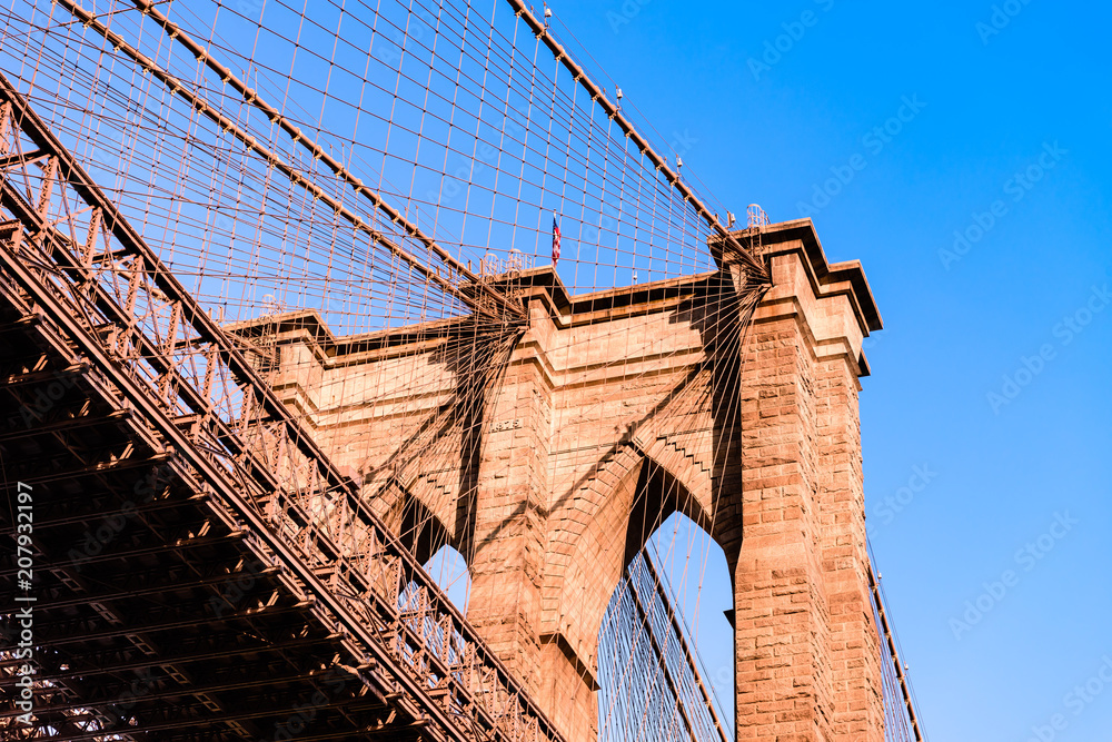 Fototapeta premium Brooklyn bridge New york city