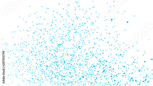 Dotted HD background , dots, point different size, scale. Design element for web banners, posters, cards, wallpapers, sites, panels. Blue color Vector illustration.