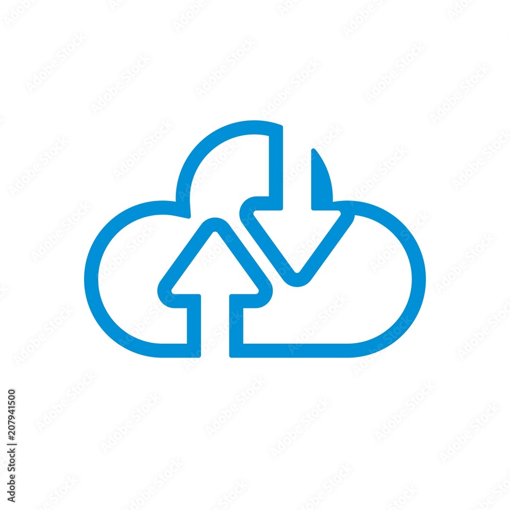 cloud logo. app icon. internet symbol. vector eps 08. cloud logo. app icon. internet symbol. vector eps 08.
