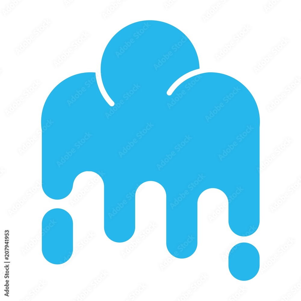 cloud logo. app icon. internet symbol. vector eps 08.