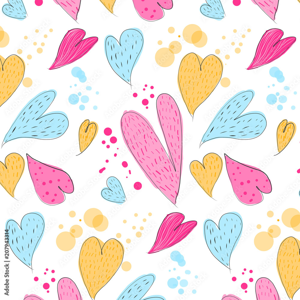 Pastel Heart patterned Pastel Heart patterned