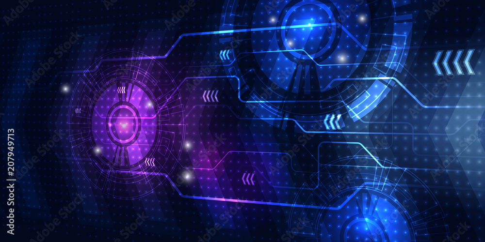 Abstract technology Background.
