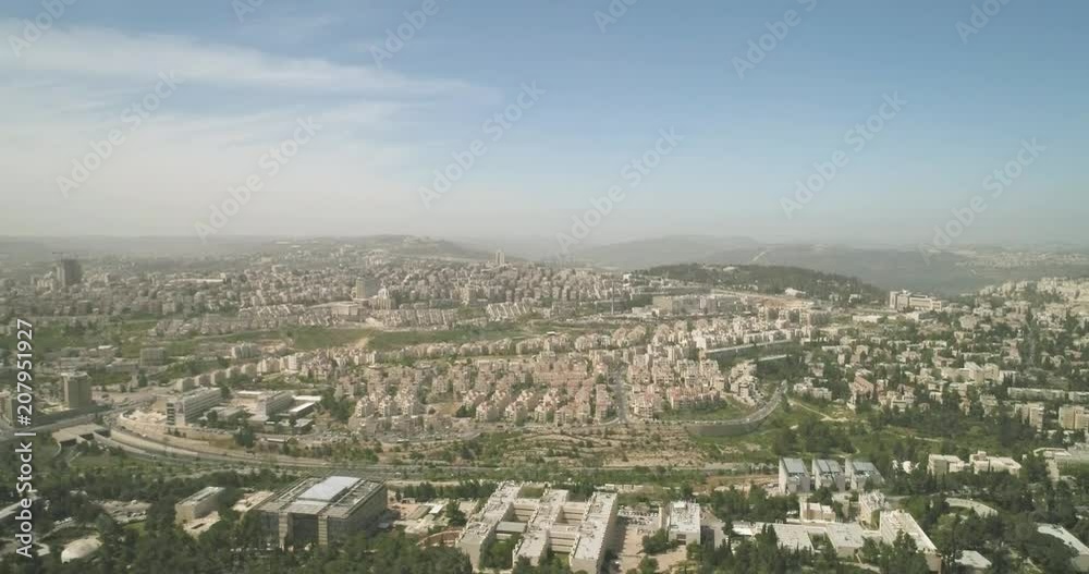 The Knesset Building In Jerusalem, Aerial view of Israel National Legislature Parliament Government. House of Law and Democracy Israeli Parliament house, Capital Jerusalem, Israe The Knesset Building In Jerusalem, Aerial view of Israel National Legislature Parliament Government. House of Law and Democracy Israeli Parliament house, Capital Jerusalem, Israe