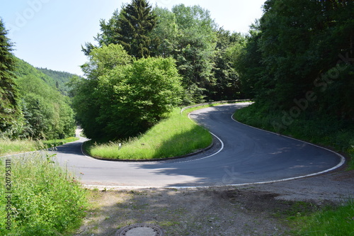 Sepentinen in der Eifel photo