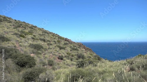 Mountain and sea in the sculptures of Cabo de Gata photo