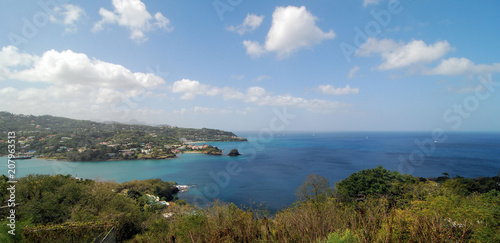 The Island of St Lucia / View from the Caribbean Island of Saint Lucia 