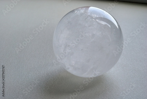 Iceland Spar OPTICAL CALCITE Crystal Sphere Ball