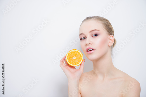 freshness of an orange