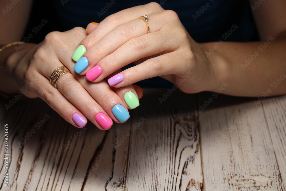 stylish design of manicure stylish design of manicure