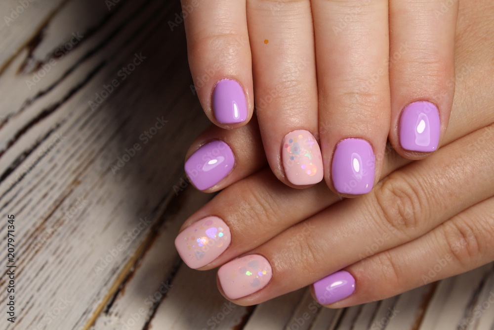 beautiful pink manicure beautiful pink manicure