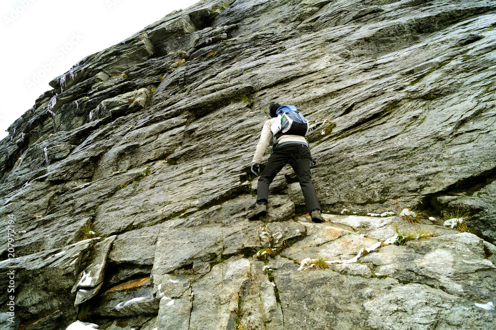 Bergsteigen