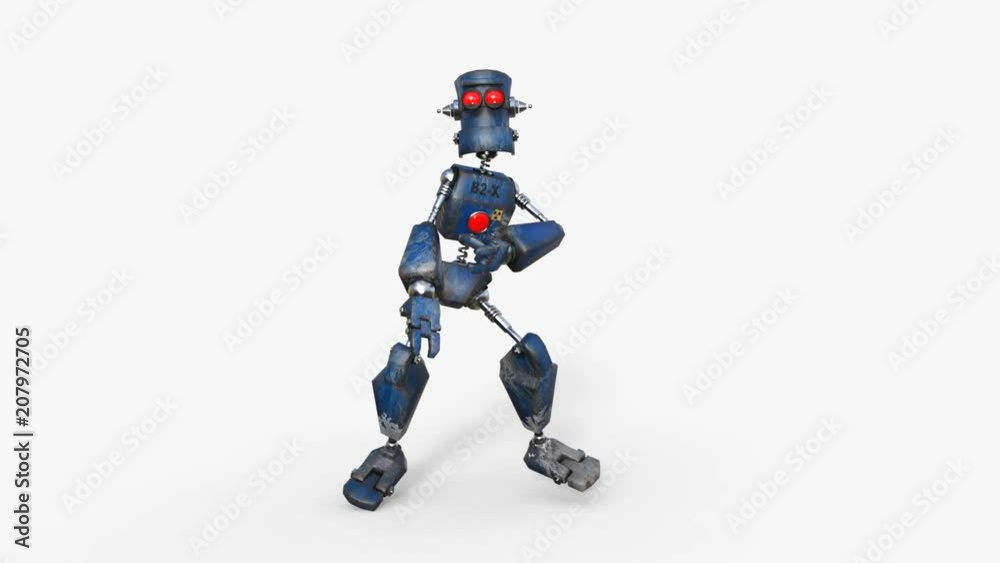 robot toon dances ,animation,transparent background robot toon dances ,animation,transparent background