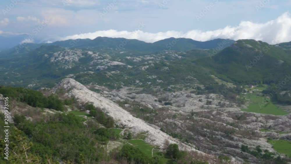 Mountains from a great height. Mountains from a great height.