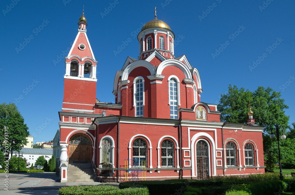 The Church of the Annunciation in Petrovsky Park, Moscow, Russia