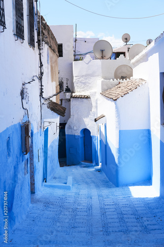 Fototapeta Naklejka Na Ścianę i Meble -  Marokko Chefchaouen