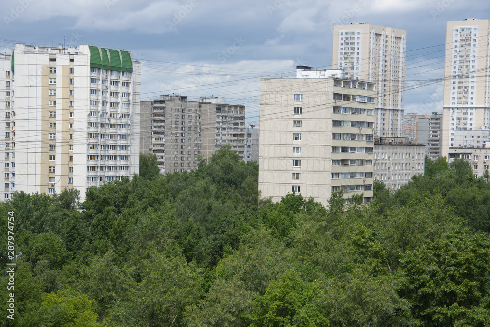 Green Moscow - in summer