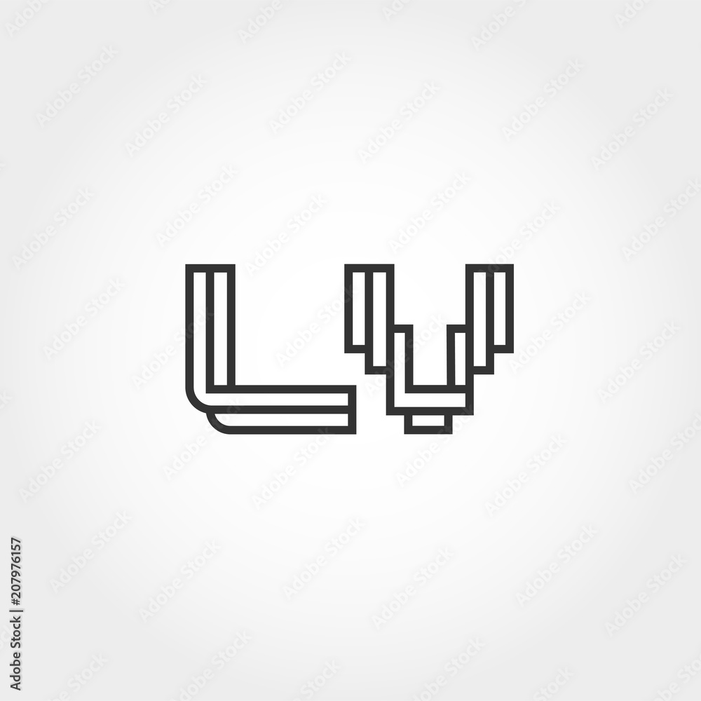 Initial Letter , Logo Template Vector Design Initial Letter , Logo Template Vector Design
