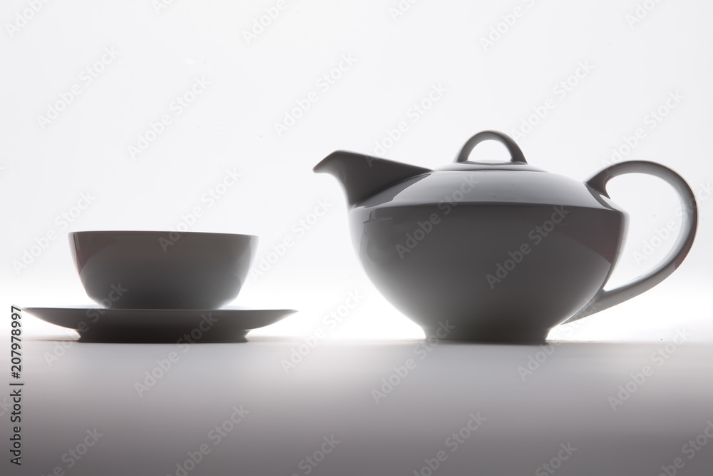 White tea set White tea set
