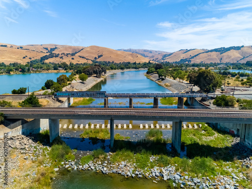 An old rail yard, located near Fremont, California
