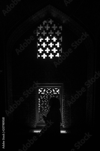 Sheikh Lotfallah Mosque in Ispahan, Iran photo