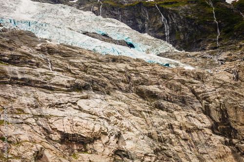 Boyabreen Glacier in Norway photo