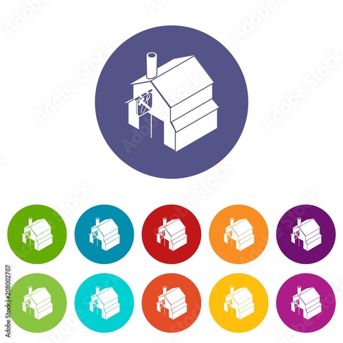 Smithy icons color set vector for any web design on white background
