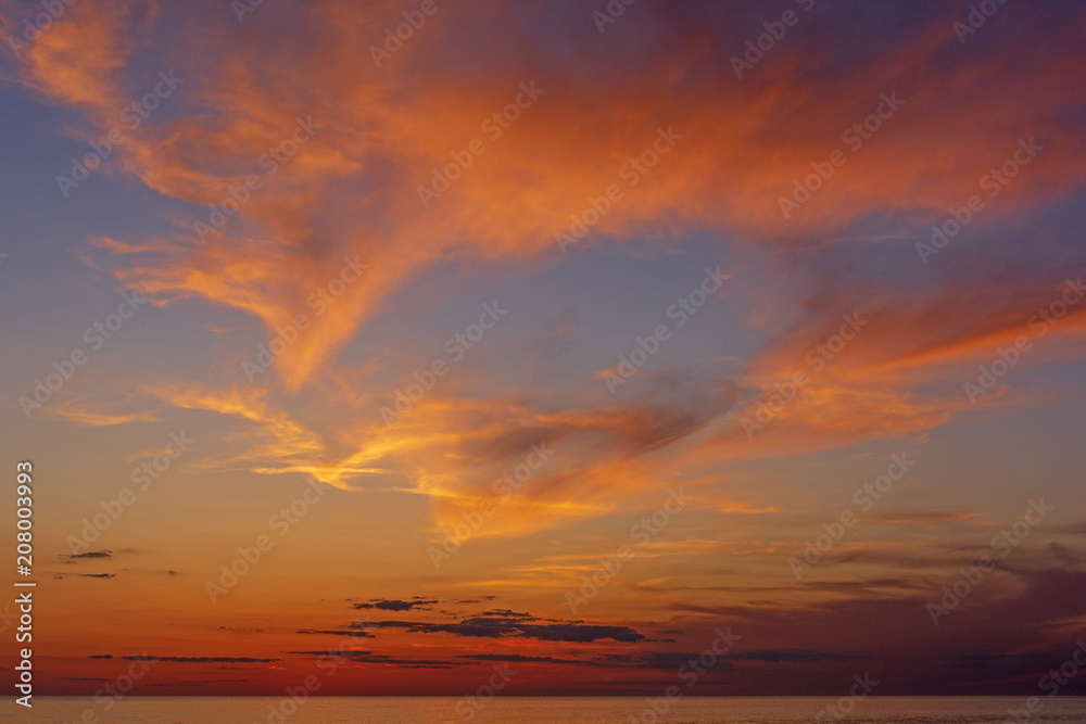 Obraz premium Spectacular Colors at Sunset