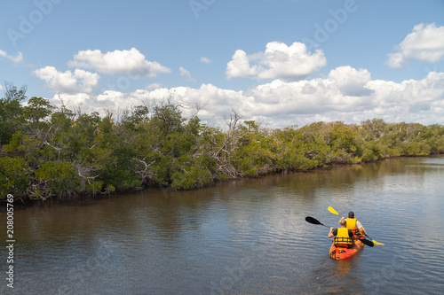 Canoeing in South Florida Wetlands. © Manny DaCunha