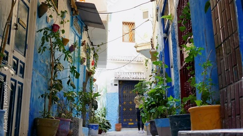 Small Street in Tangier Morocco