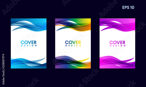 abstract background design use it for book cover template