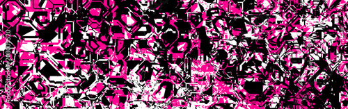 Abstract modern style art  panorama size  extreme hi-resolution