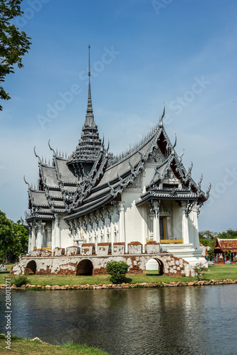 Wat Phra Sri Sanphet in imagination at Muang Boran, Thailand.