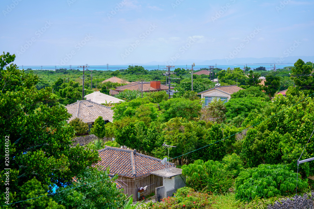 竹富島の風景
