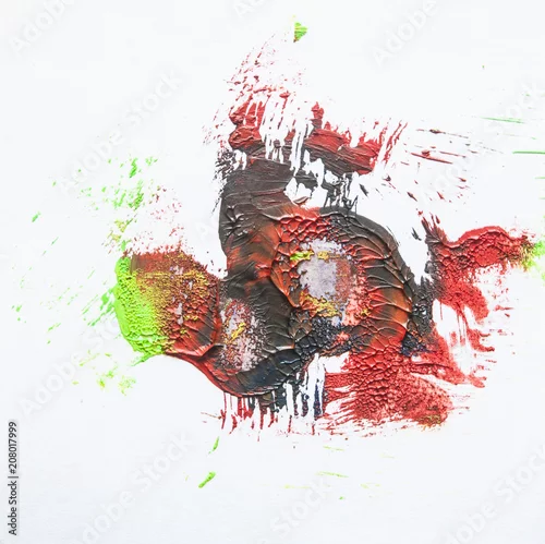 Obraz streszczenie farba tła