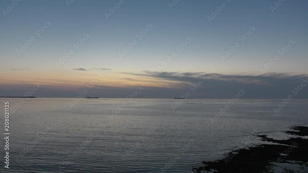 沖縄西海岸の夕暮れ 沖縄西海岸の夕暮れ
