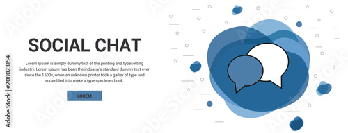 social chat icon