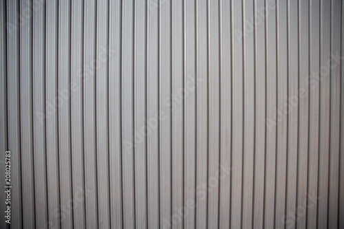 White aluminium wall texture and background.
